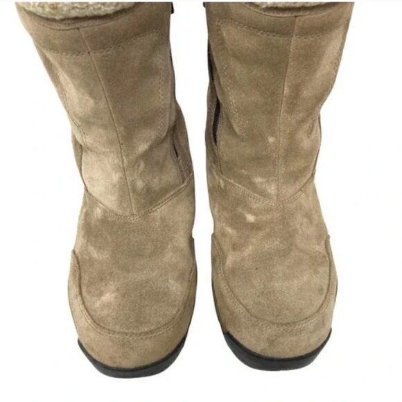 Sorel Waterfall Brown Suede Thinsulate Insulated Boots - Size 8 - Picture 6 of 13